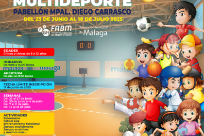 rrss Campus Multideporte Málaga 2025