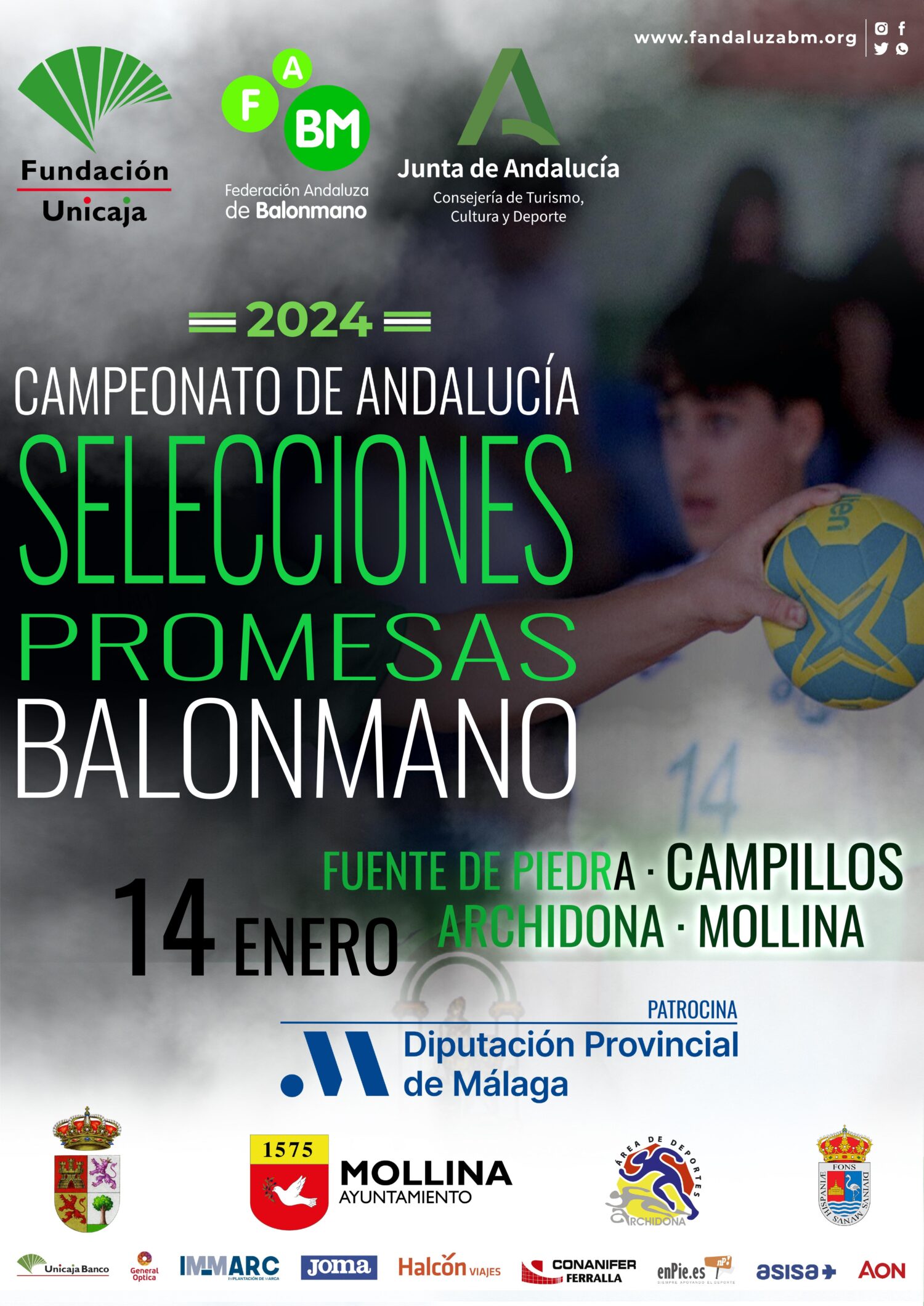Andalucía apuesta por las promesas del balonmano con el Campeonato Infantil Promesas