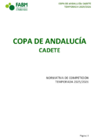 12-NORMATIVA COPA ANDALUCIA CADETE 25-26