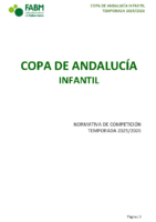 13-NORMATIVA COPA ANDALUCIA INFANTIL 25-26