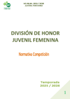 7-DIVISIÓN DE HONOR JUVENIL FEMENINA