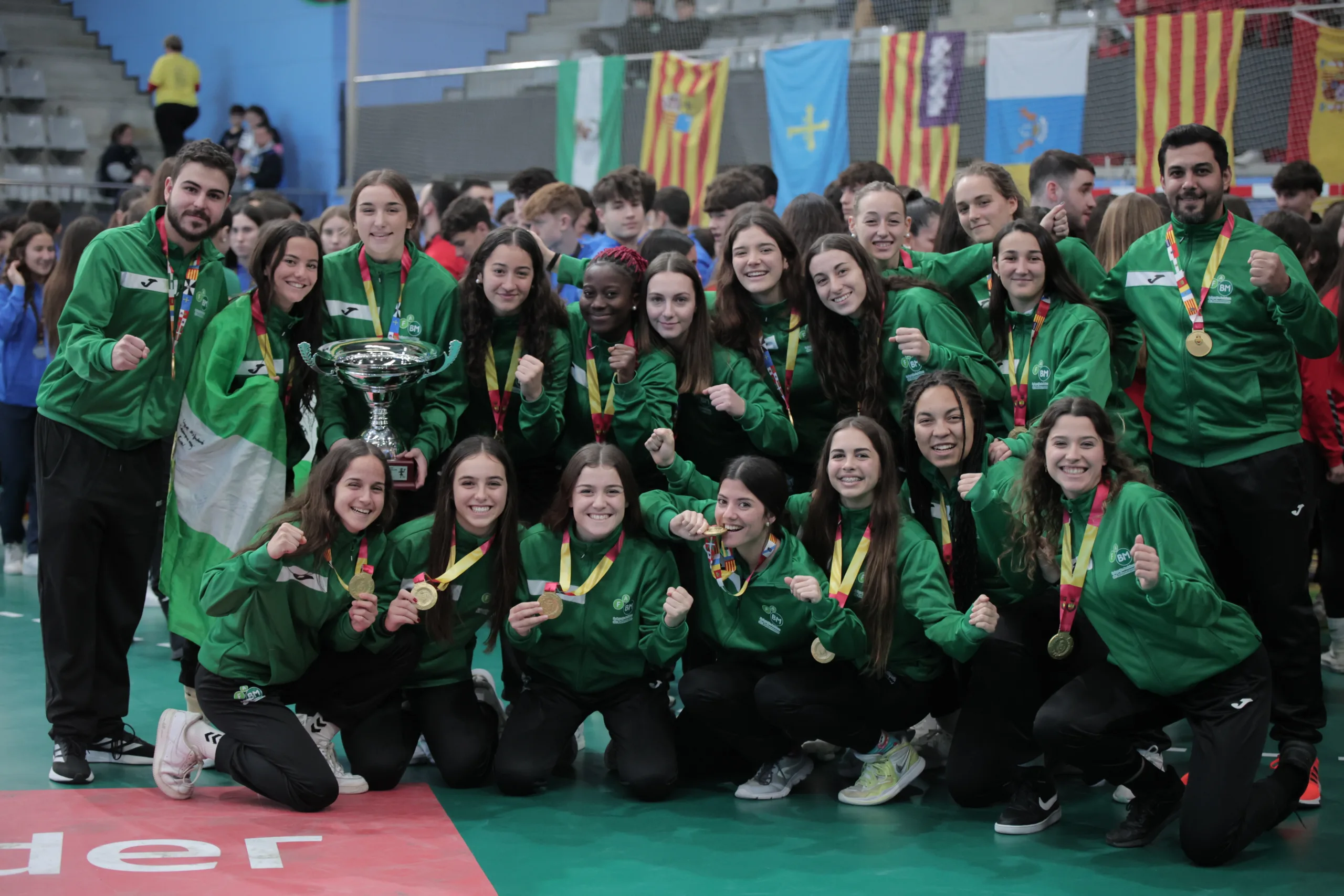 Andalucía toca el cielo en el Campeonato de España