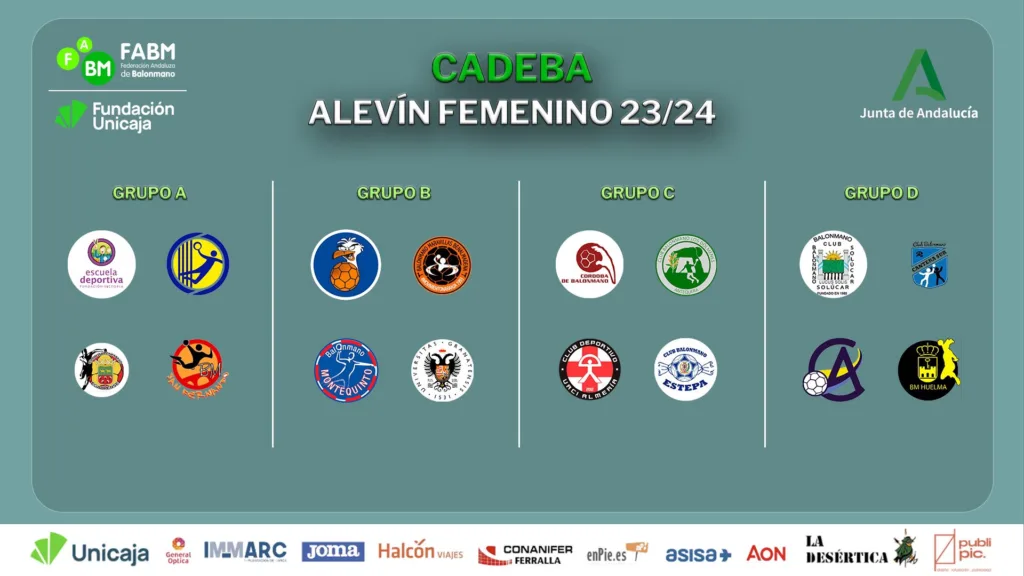 CADEBA ALEVIN FEMENINO 24