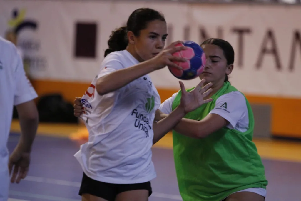 Jugadoras de la infantil promesas