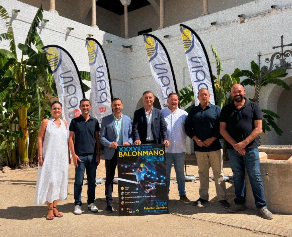 Presentación del Trofeo Internacional de Balonmano Ciudad de Moguer