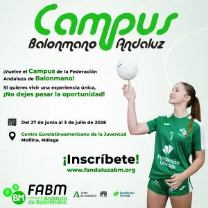 FORMULARIO INSCRIPCION Campus Balonmano Andaluz FABM 2026 MOLLINA